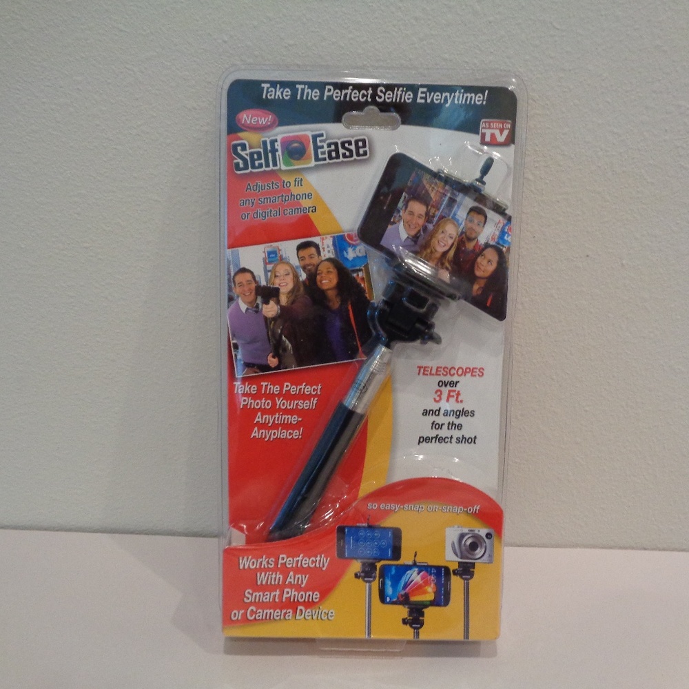 SELF EASE New Adjustable Selfie Stick by Spark